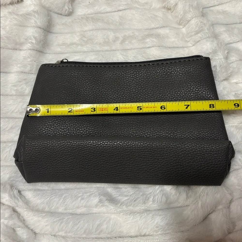 Neiman Marcus Grey Clutch EUC